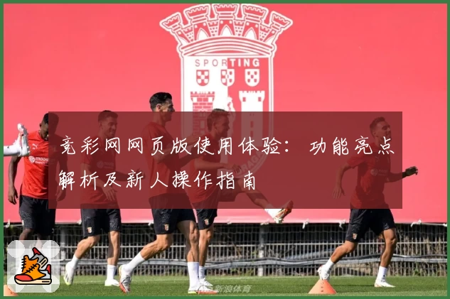 竞彩网网页版使用体验：功能亮点解析及新人操作指南